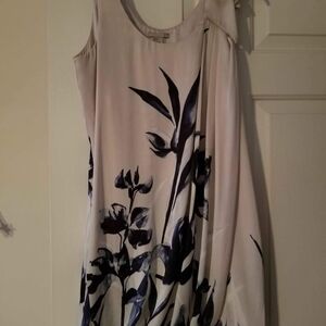 Elegant Floral Print Dress